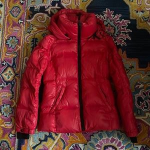 S13 New York Red Puffer Jacket